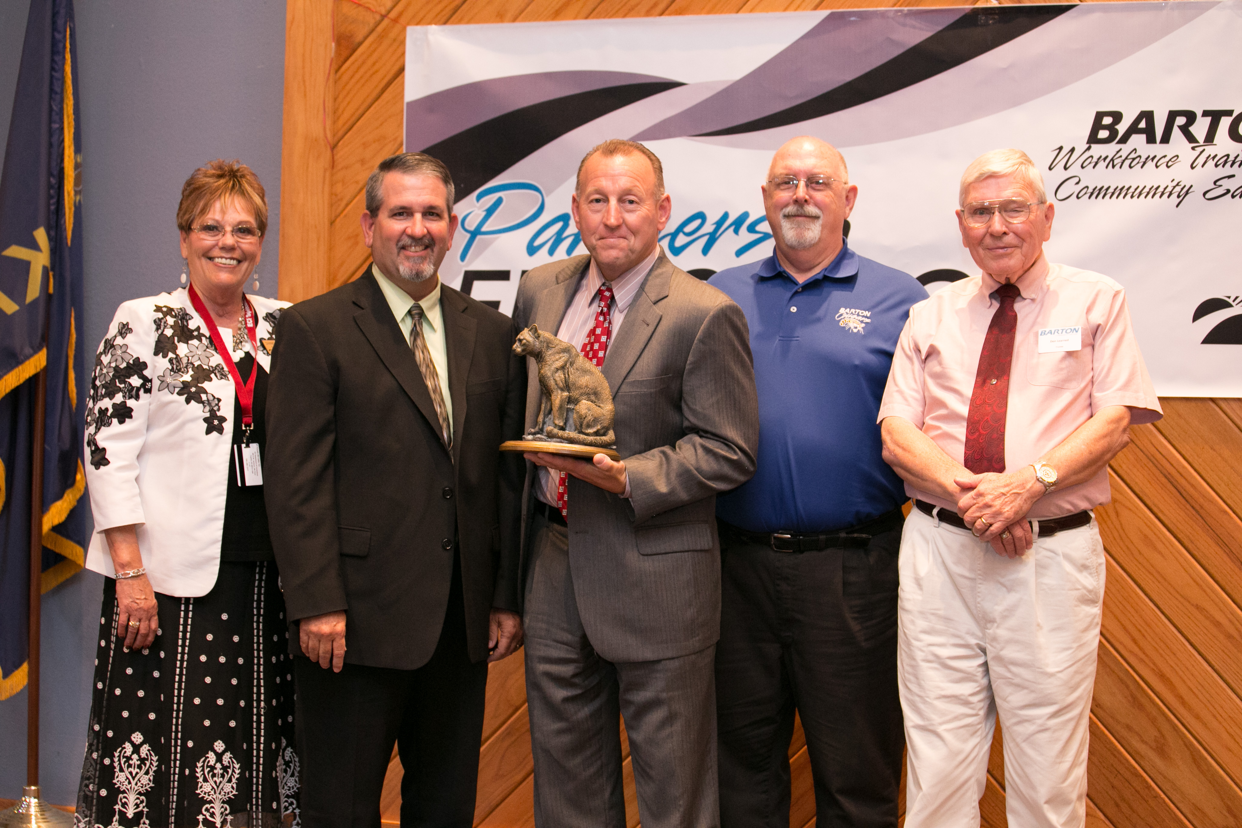 Barton honors ECF at Partners in Ed