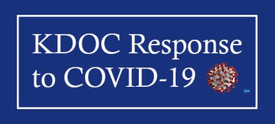 KDOC COVID-19 Updates Image