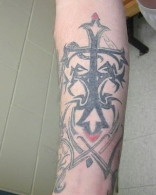 Kerth tattoo forearm