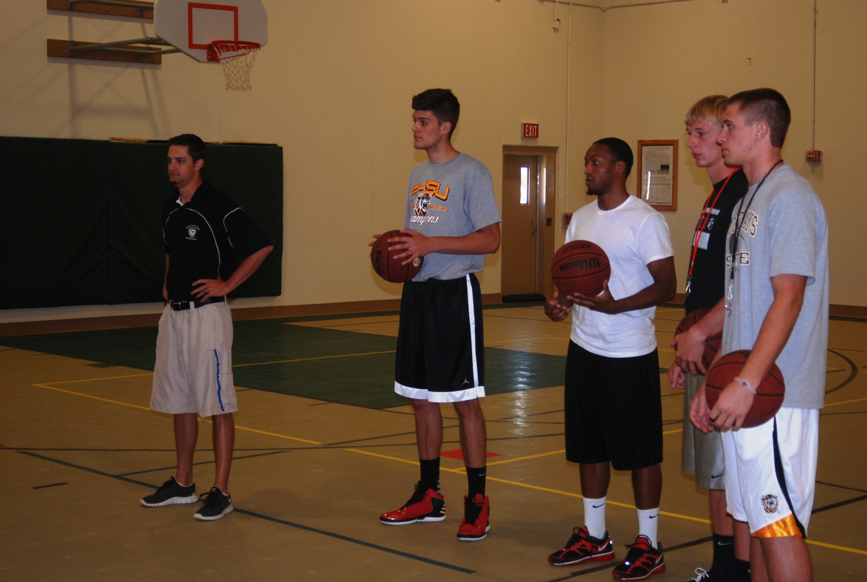 LJCF basketball FHSU coaches