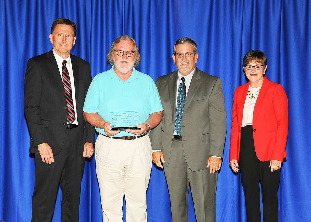 Contract 2019 Employee of the Year Michael Buch, Aramark Manager, Hutchinson Correctional Facility