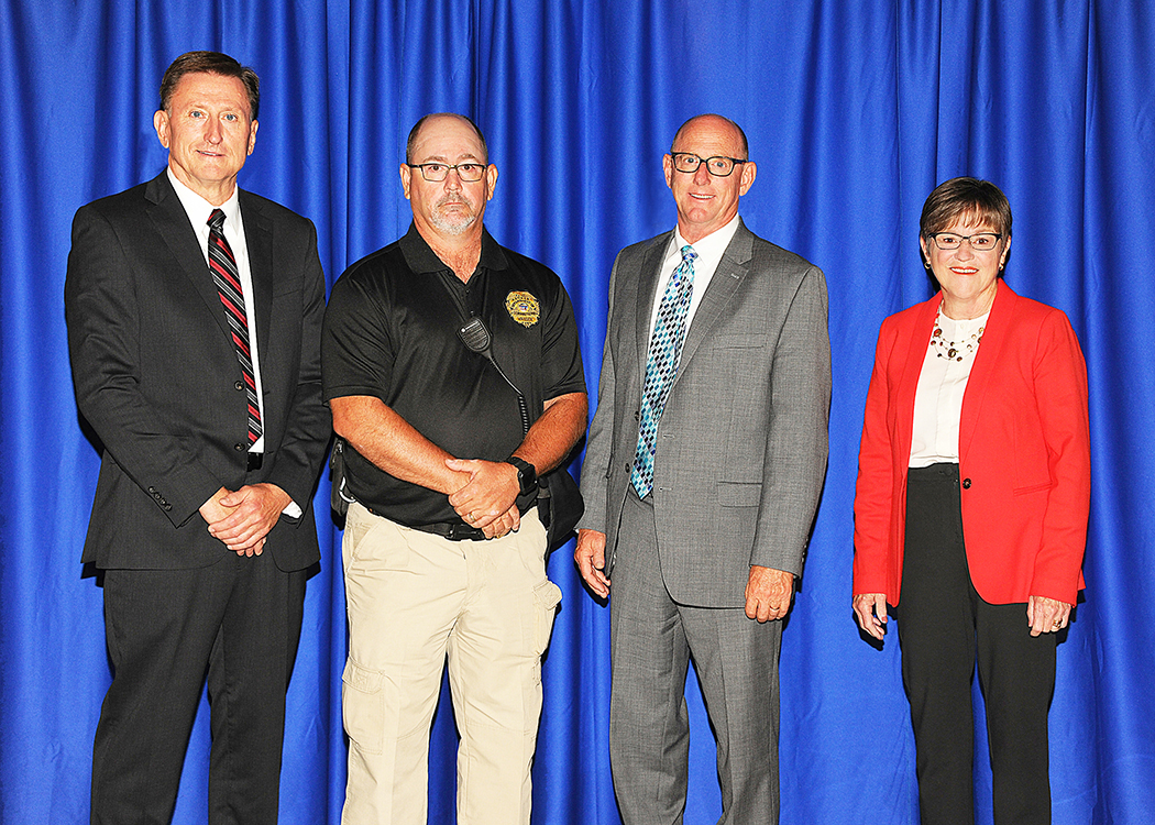 Uniformed 2019 Employee of the Year  L. Brad Hansen, Corrections Supervisor II, Ellsworth Correctional Facility