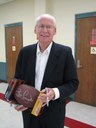 Bill Snyder donates autographed footballs to Mentoring4Success