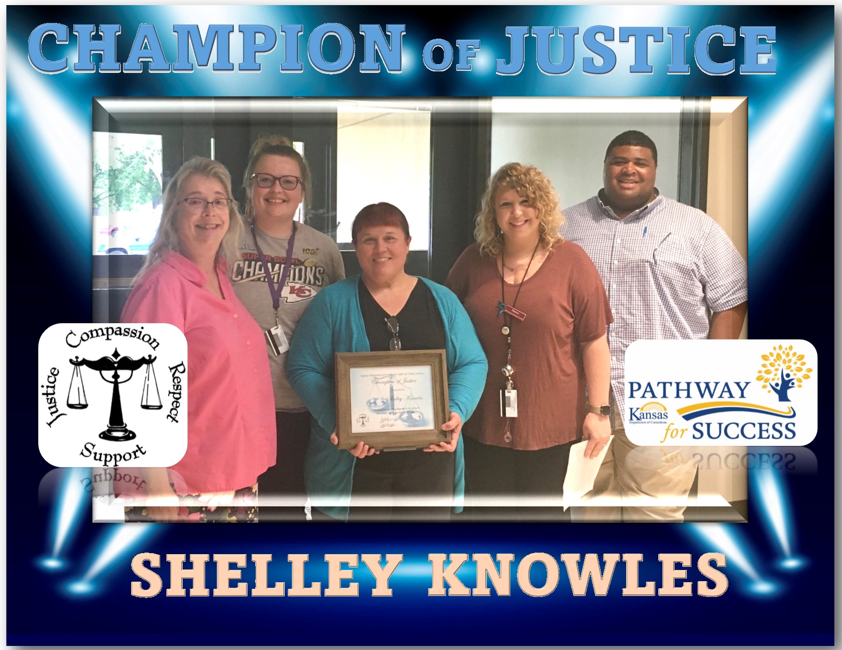 Shelley Knowles, 2022 Champion of Justice Award Winner